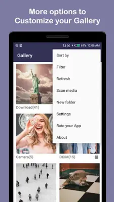 Gallery Lite - Photos, Videos android App screenshot 0